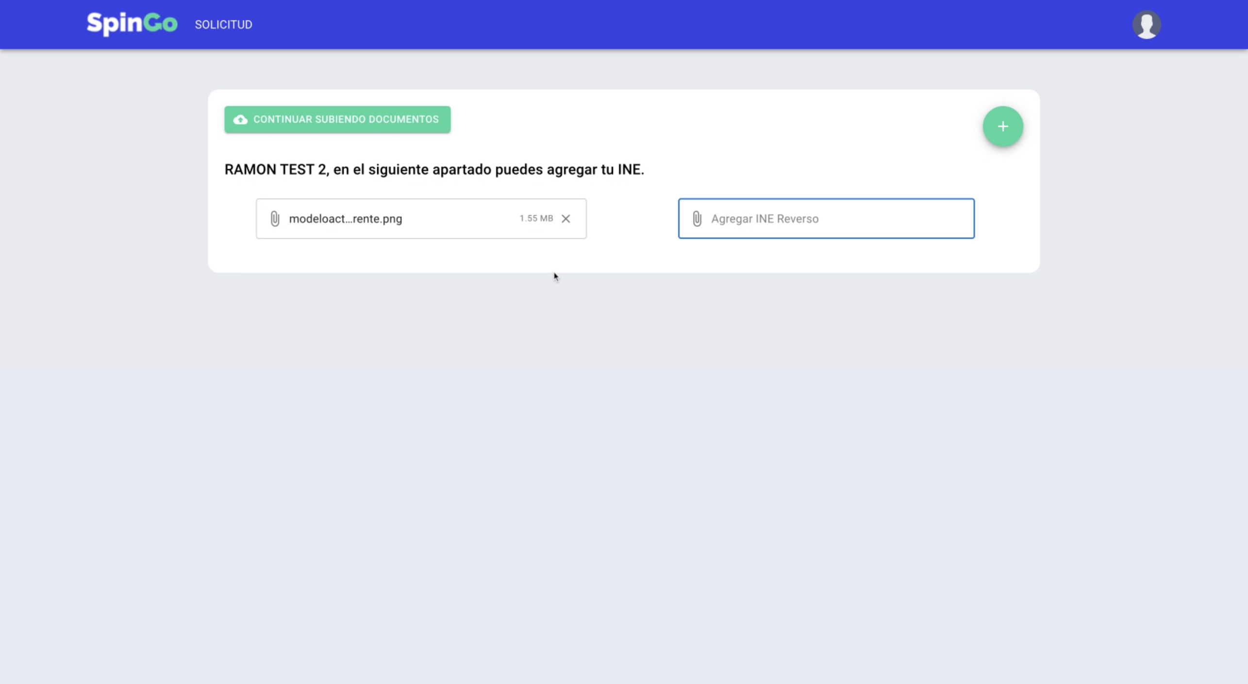 Former Spingo ID Documentation page