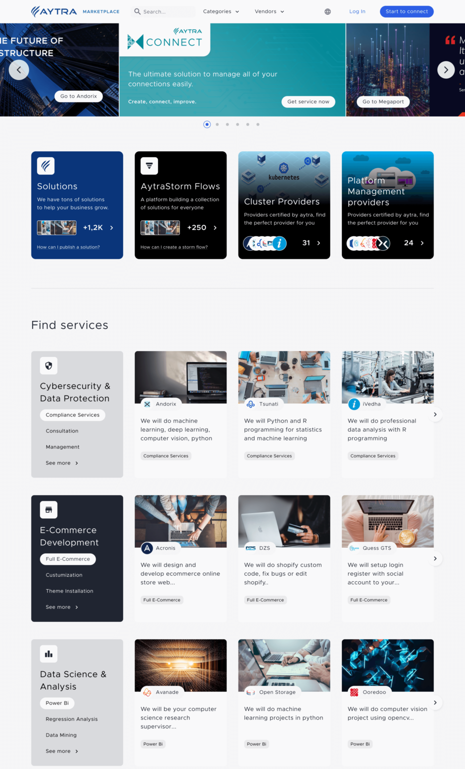 Aytra Zero Storefront Home Page pt.1