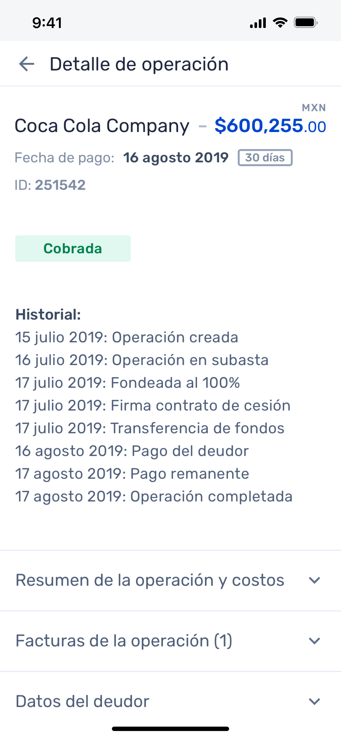 Operation single with historical